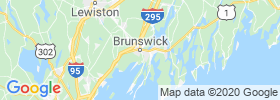 Brunswick map